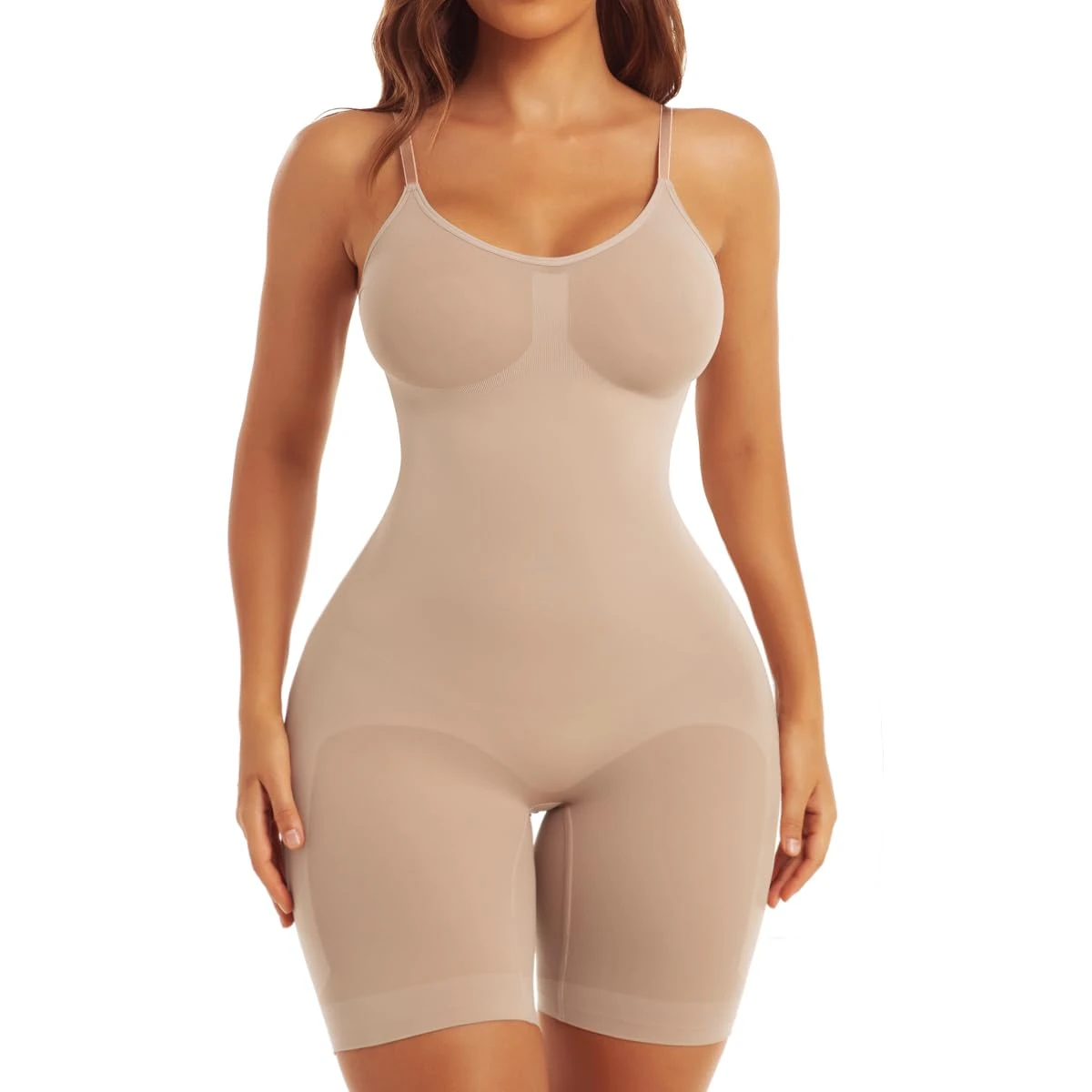 KIKIMINK Women's Shapewear Tummy Control Butt Lift Bodysuit Seamless Body Shaper for Women uk