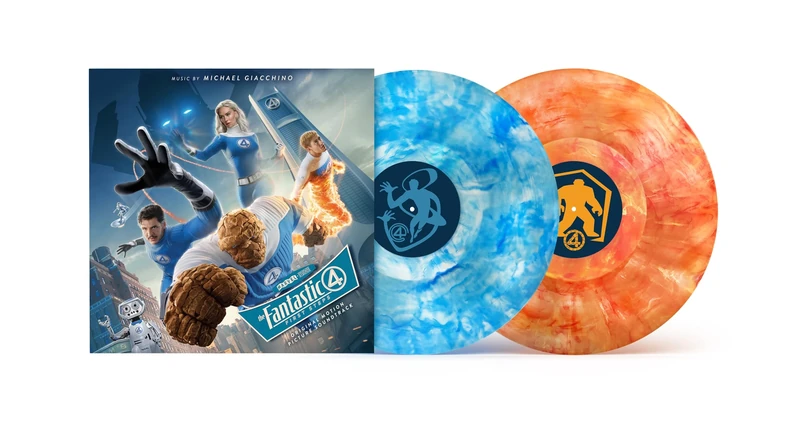 The Fantastic Four: First Steps (Original Motion Picture Soundtrack)[Blue Marble/Orange Marble 2 LP] [Vinyl LP] [VINYL]