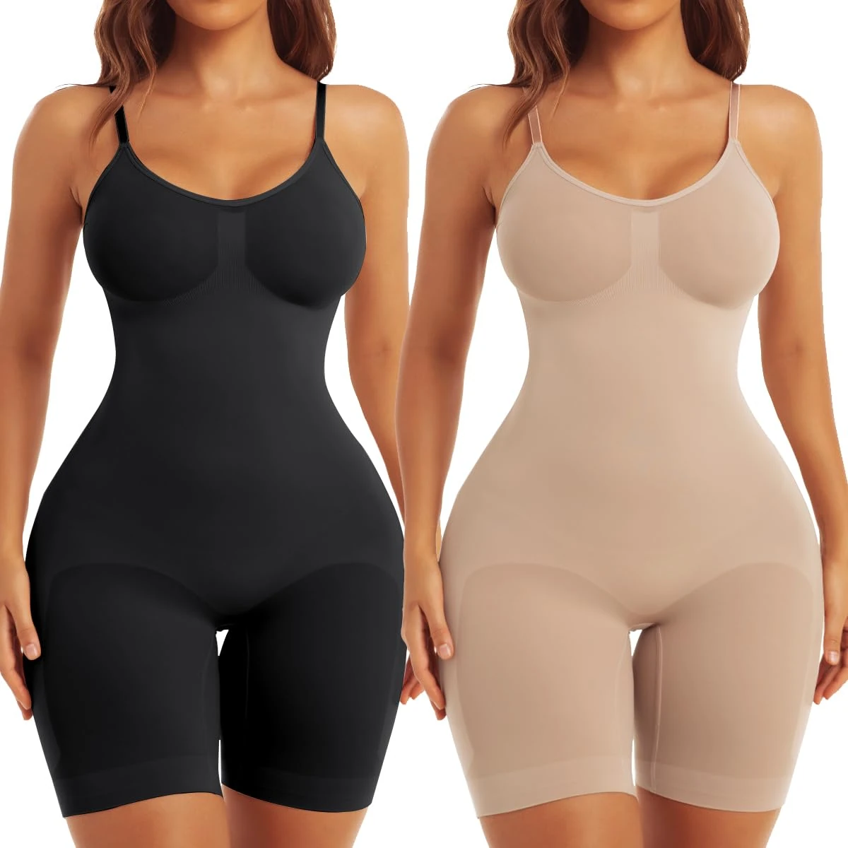 KIKIMINK Women's Shapewear Tummy Control Butt Lift Bodysuit Seamless Body Shaper for Women uk