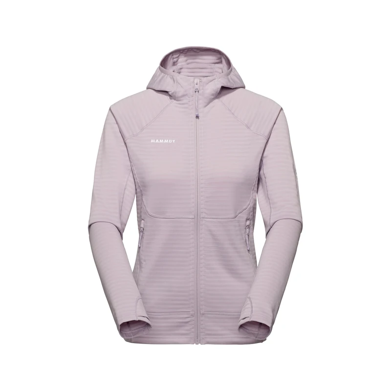 Mammut Womens Taiss Ml Hooded Jacket Midlayer, Alpine Calamint, S EU