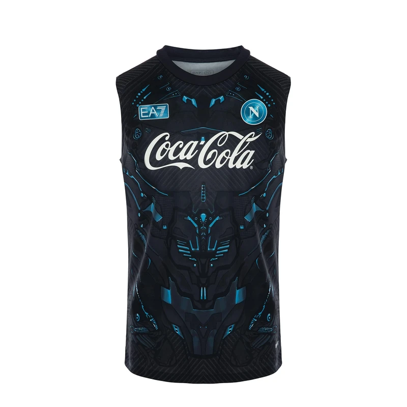 SSC Napoli Training Vest Ea7 Unisex Adult Tank Top (Pack of 3)