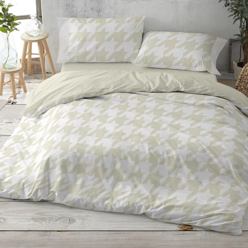 Burrito Blanco | Cotton duvet covers | 135 cm bed (+available measurements) | Design 631 | Wheat color (135x190/200 cm.)