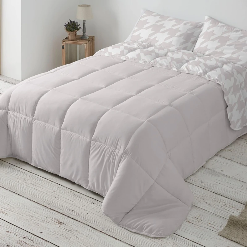 Burrito Blanco | Comforter | Bed 90 cm (+Available Sizes) | Design 264 | Quartz Colour (180 x 270 cm.)