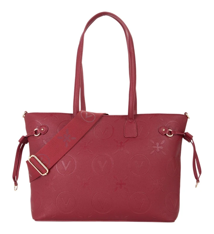 Valentino shopper bag shoulder bag Samba Re Shopping Bag Rosso Scuro burgundy