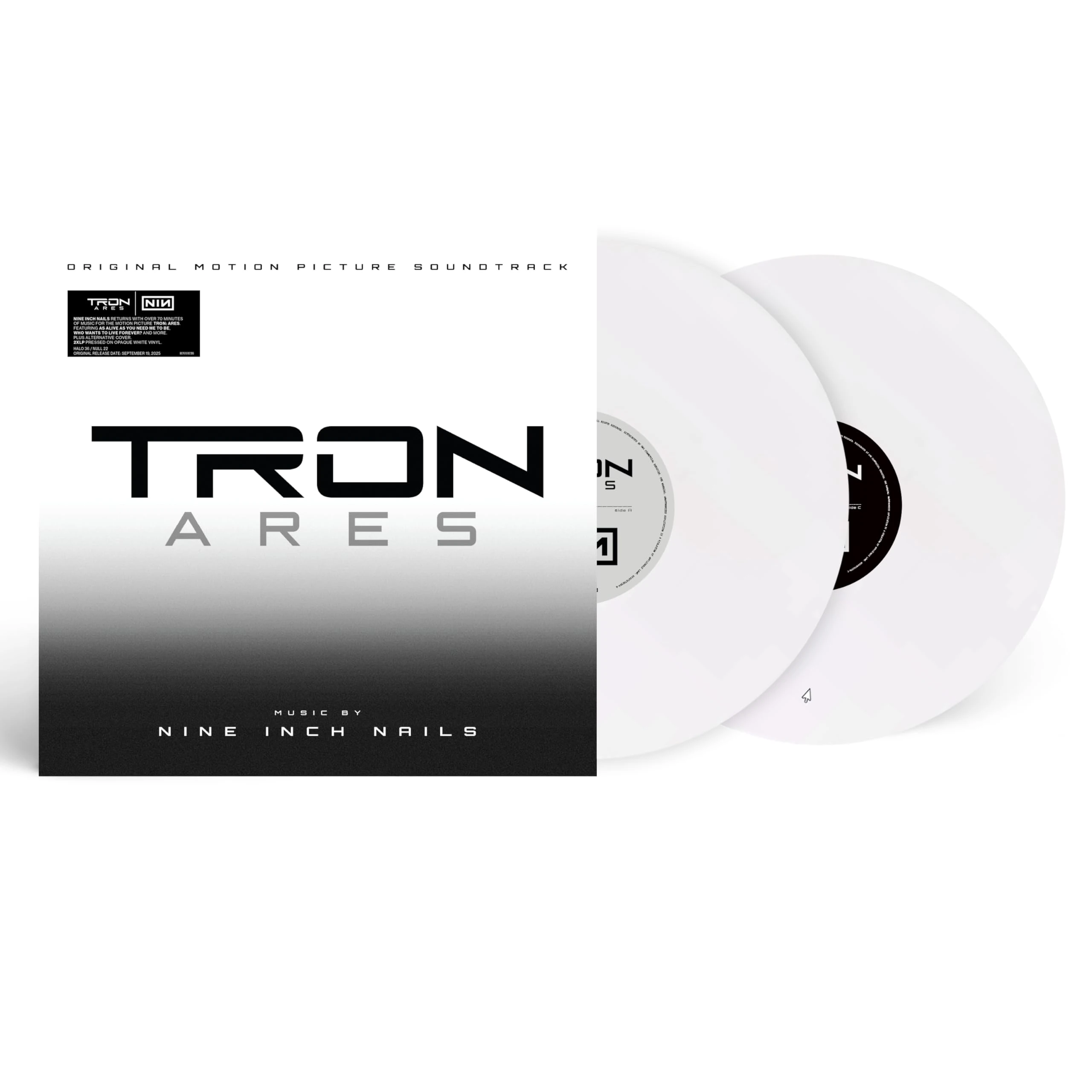 Tron: Ares Soundtrack (White Opaque Vinyl) [VINYL]