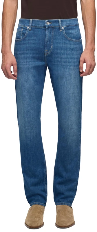 7 For All Mankind Mens Slimmy Fisherman Pants, Dark Blue, 32 UK