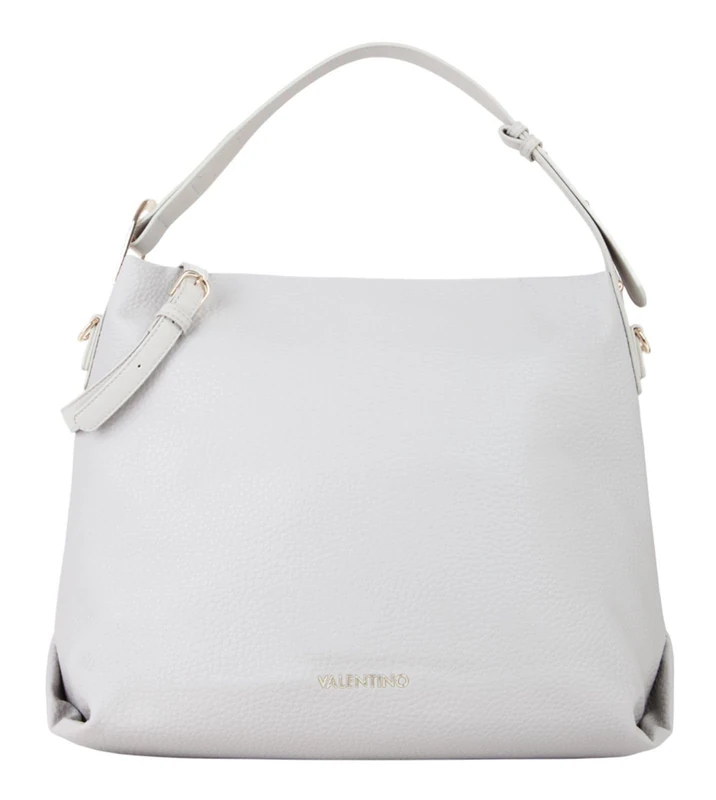 Valentino Farrah Re Hobo Ghiaccio Shoulder Bag Grey