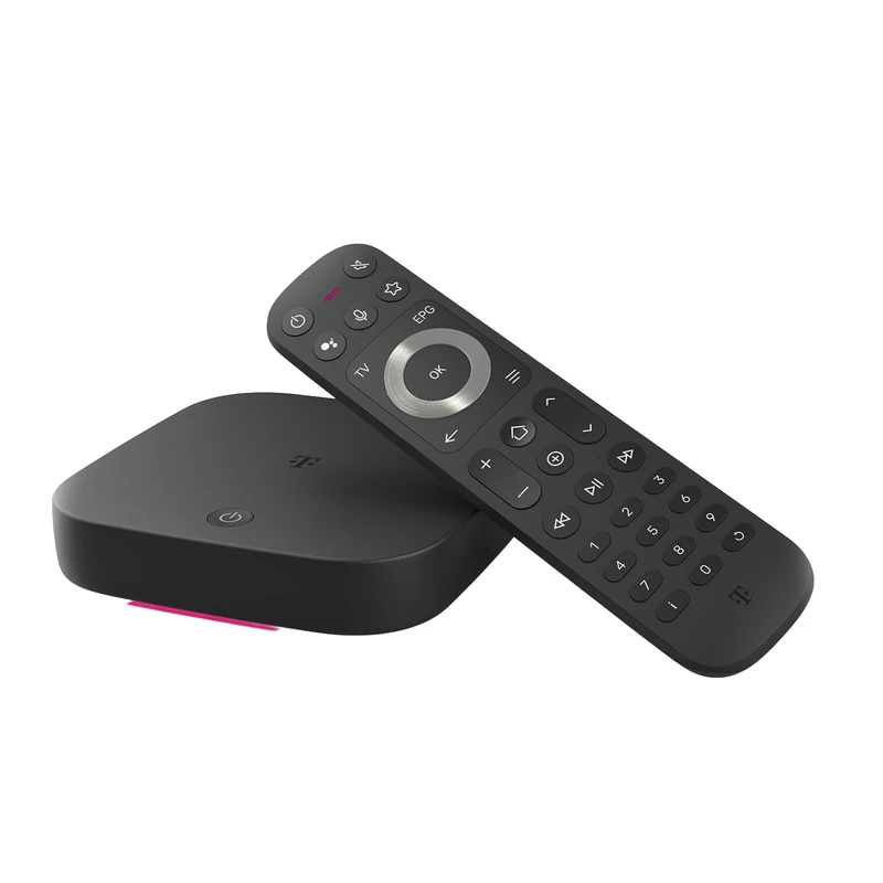 MagentaTV One (2nd Generation) | Android TV Box with WiFi & LAN I MagentaTV with 150+ HD Stations, 4K UHD, HDR, Live & Time Offset | (Netflix, Disney+, RTL+, DAZN, Wow, Apple TV+) & Google Play Store