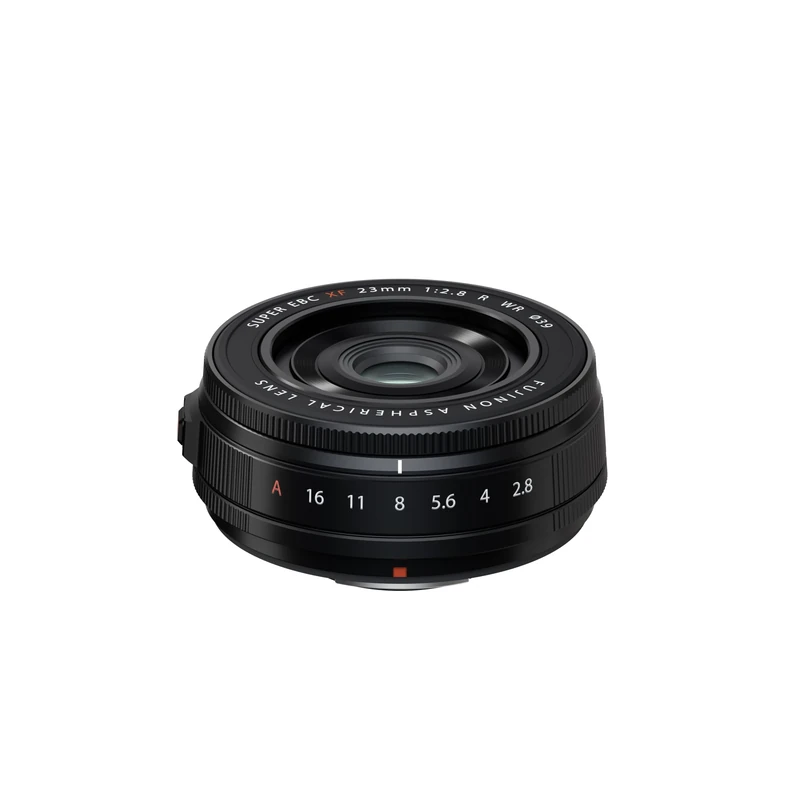 Fujifilm FUJINON XF23mmF2.8 R WR Black, 23 mm f/2.8 Lens, Weather Resistant, X Mount Mount, Black