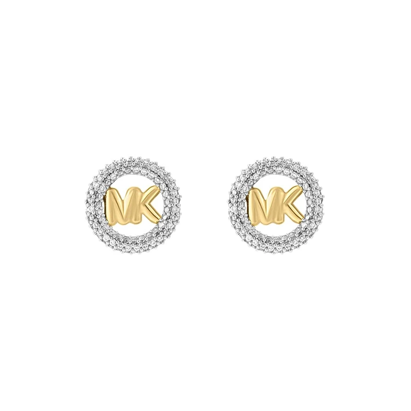 Michael Kors Premium Women's Gold-Tone Brass Earring, MKJ8560931