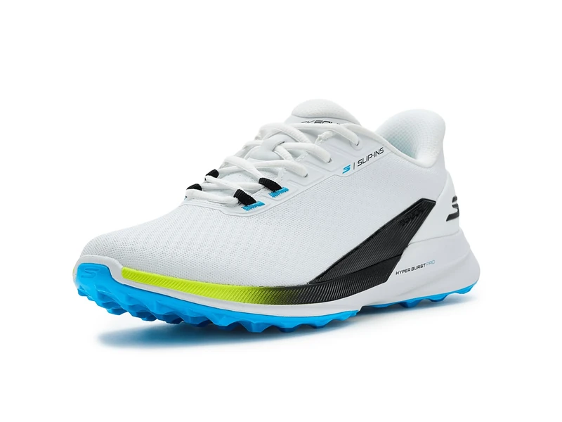 Skechers GO Golf Mens Waterproof Synthetic Lace-Up Spike Less Golf Shoe
