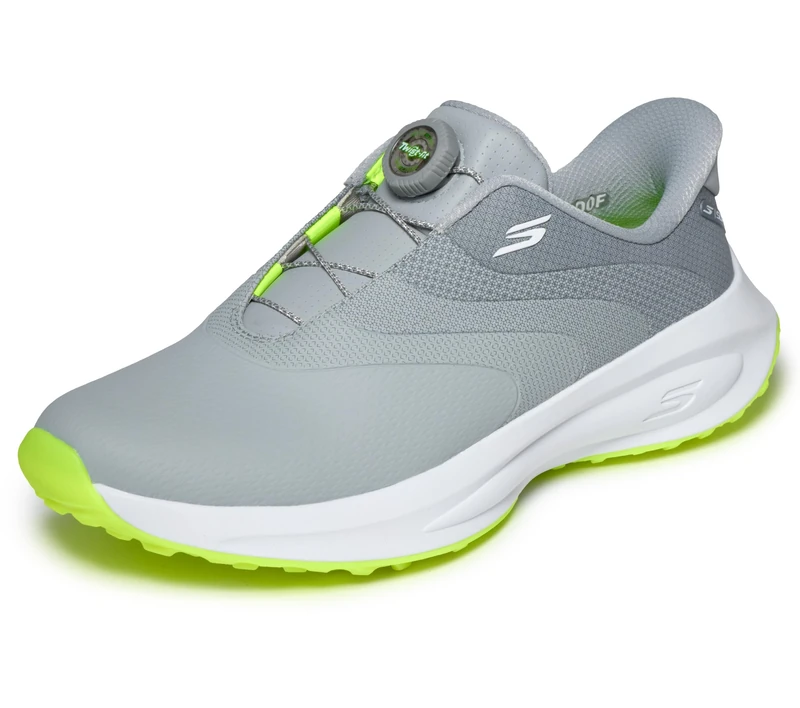 Skechers GO Golf Mens Waterproof Synthetic Twist-Fit Dial Closure Spike Less Golf Shoe