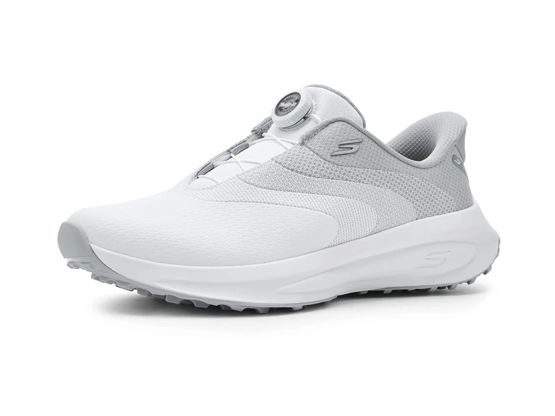 Skechers GO Golf Mens Waterproof Synthetic Twist-Fit Dial Closure Spike Less Golf Shoe