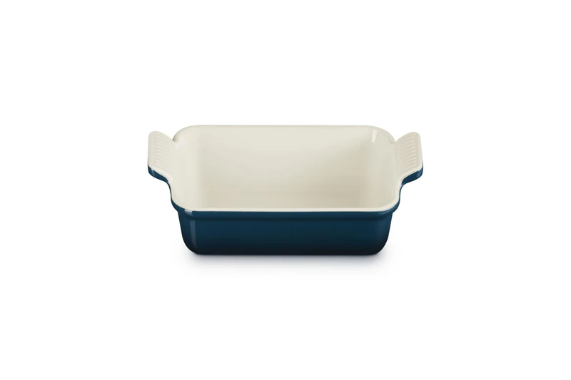 Le Creuset Heritage Rectangular Dish, Stoneware, 19 cm, 1.1 litres, Nuit