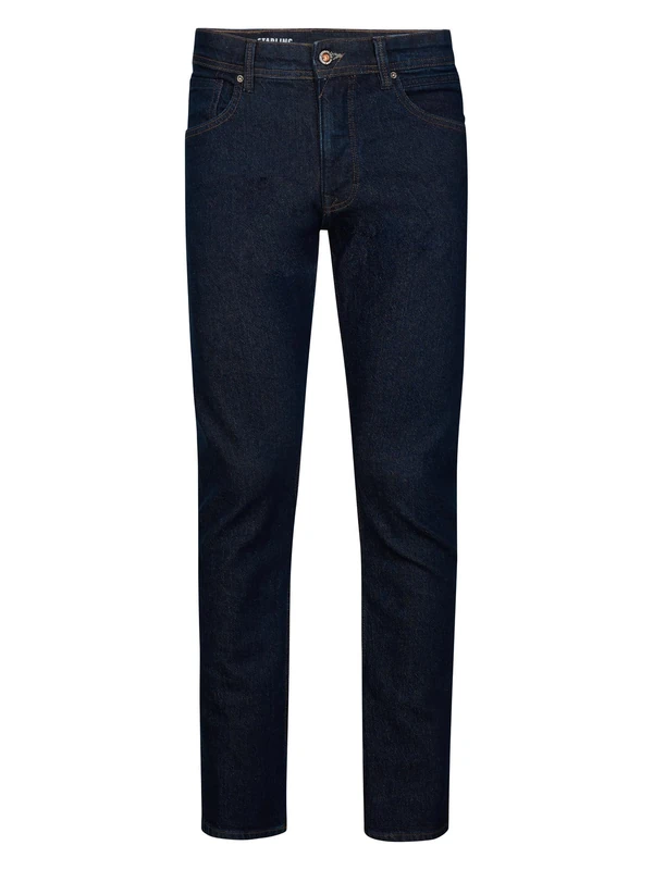 PETROL INDUSTRIES Men's Denim Straight Jeans, Rinsed, 30W x 30L