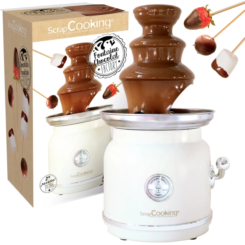 ScrapCooking 3897 Chocolate Fountain, Plastic - Image 1