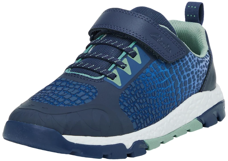 Clarks Steggy2Flux K Childrens Navy/Blue, 1