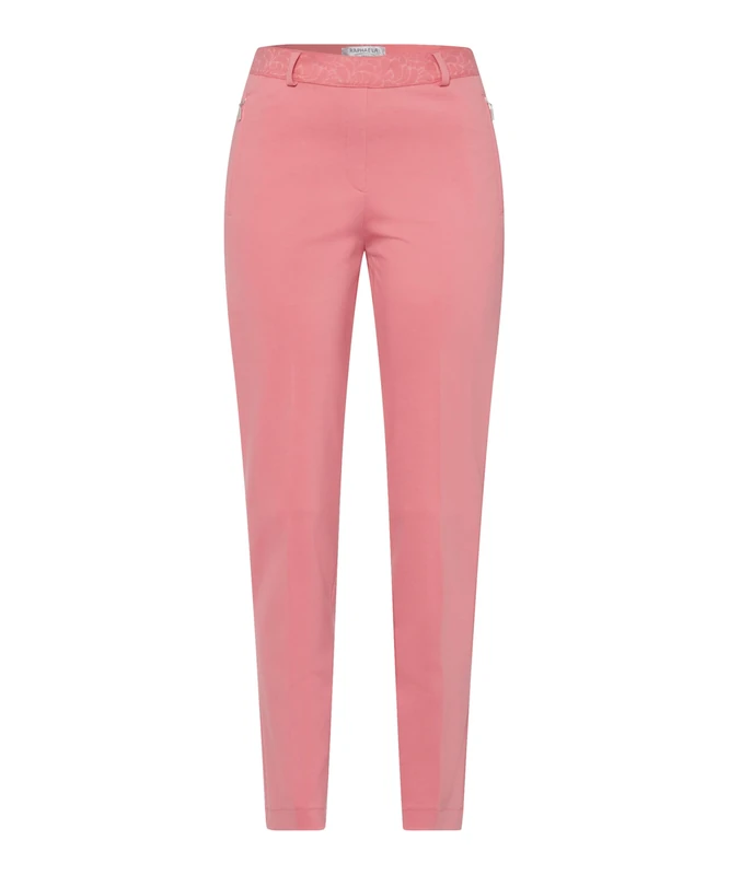 Raphaela by Brax Women's Lillyth Cool Summer Jersey Super Slim Trouser, 47 Cherry Blossom, 36W x 30L