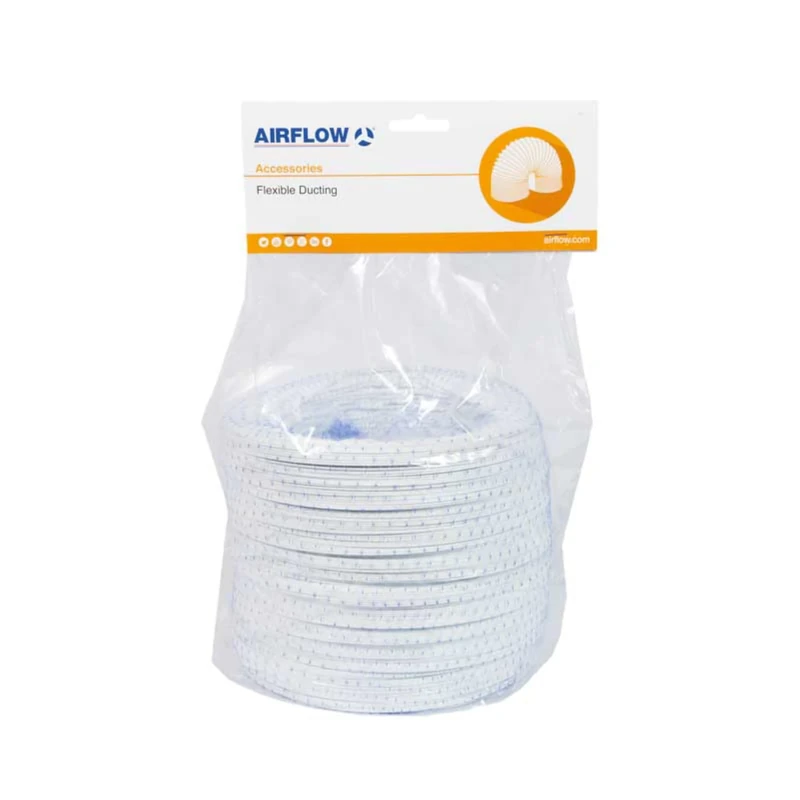 Airflow Ø100mm x 15M PVC Flexible Ducting Hose