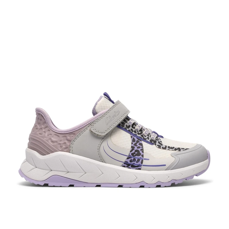 Clarks Selva Lane K. Childrens Lilac Combi, 2