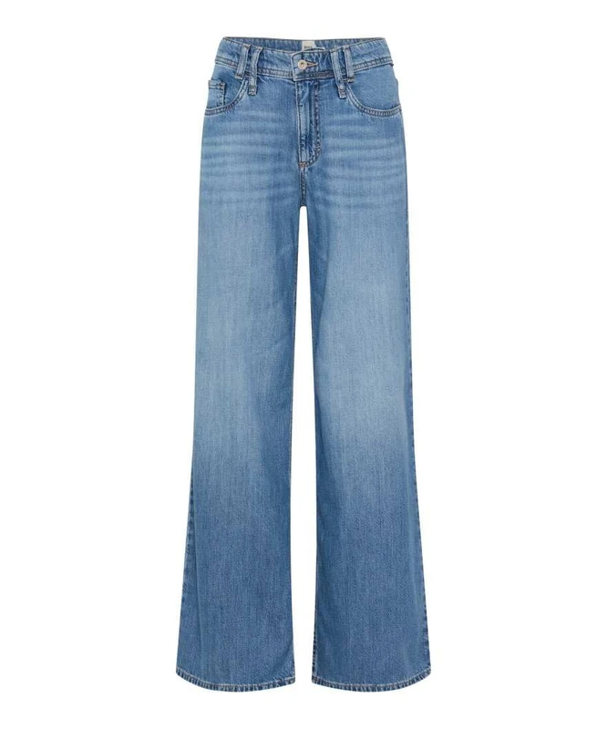 BRAX Style Morgan Wide Leg Soul Jeans, 25 Used Regular Blue, 34W x 30L Women's - Image 1