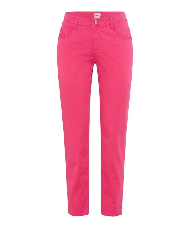 BRAX Women's Style Mary S Ultralight Supreme Trouser, 85 Raspberry Sorbet, 34W x 34L