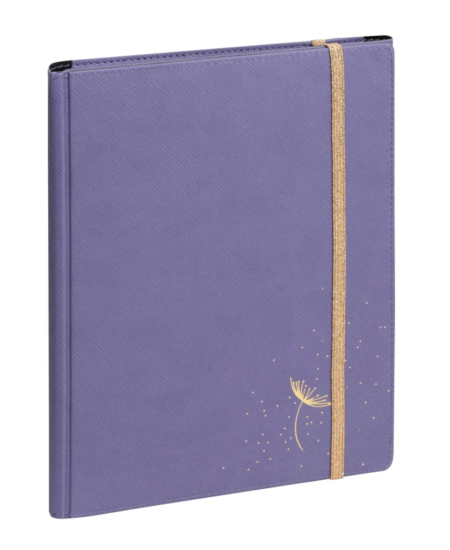 Exacompta 2007657E Desk Diary All in One Horizons 20S Spiral Visual Clea 15 x 21 cm Week to View January to December 2026 – Purple