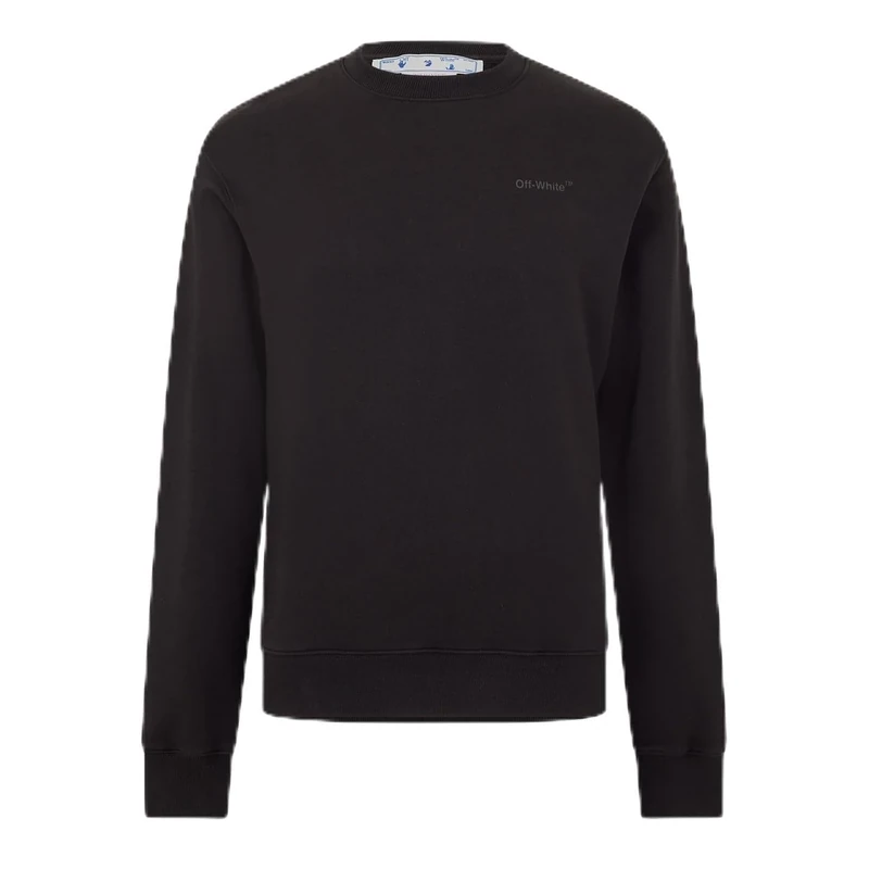 Off White Mens Tab Crew Black XS