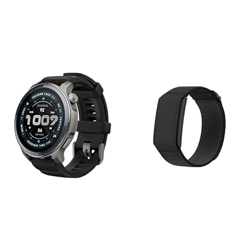 AMAZFIT Balance 2 Smart Watch for Men 47mm + AMAZFIT Helio Strap Fitness Tracker Wristband