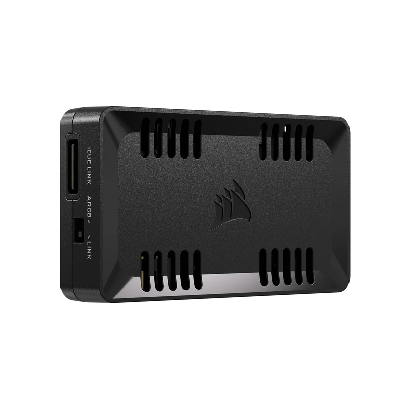 CORSAIR COMMANDER DUO iCUE LINK RGB Lighting and PWM ARGB Fan Controller – Control 12 Daisy-Chained PWM Fans, Two Flexible Temperature Sensors Included – Black