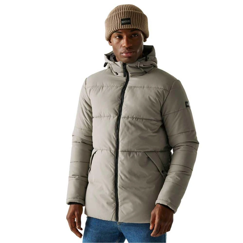 Regatta Mens Marshgrave Puffer Jacket Insulated Water Repellent Padded Winter Coat - Image 1
