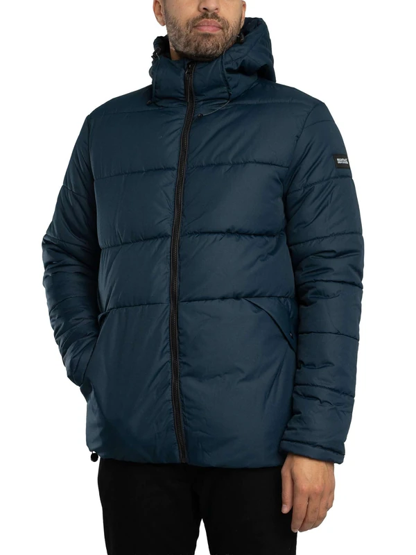 Regatta Mens Marshgrave Puffer Jacket Insulated Water Repellent Padded Winter Coat