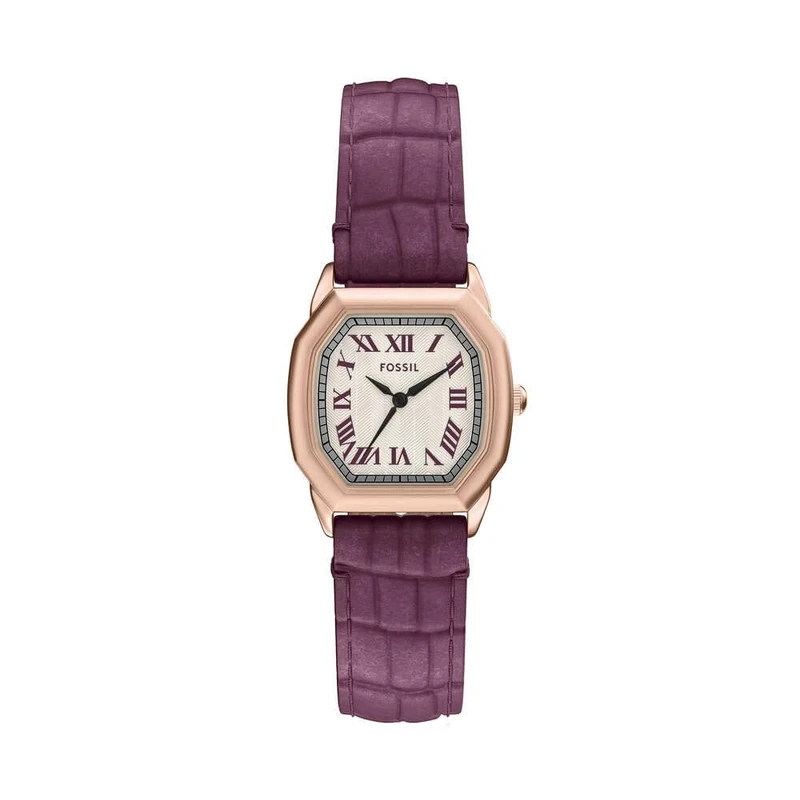 Fossil Women's Analog Quartz Watch with Leather Strap ES5428