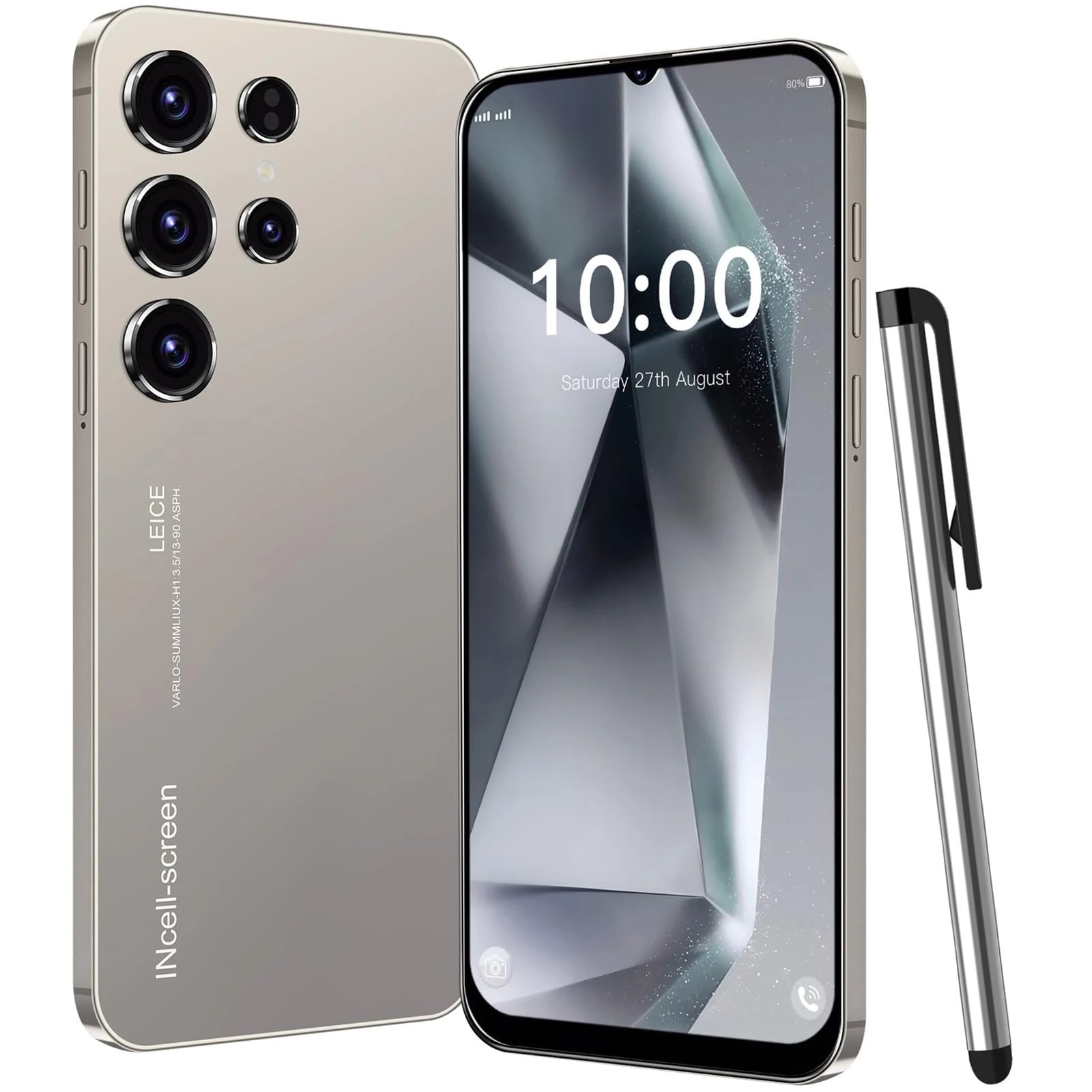 LilCost 4G Smartphone 6.3 inch HD Display, 3GB RAM+32GB ROM/up to 256GB,Dual SIM Dual Camera,Android 12.0 OS,Wifi,Bluetooth,FM,GPS Mobile Phone (Grey)