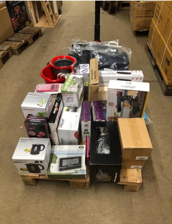 CENNY Returns Pallets - 4-35 Piece Appliance Assortment 2025