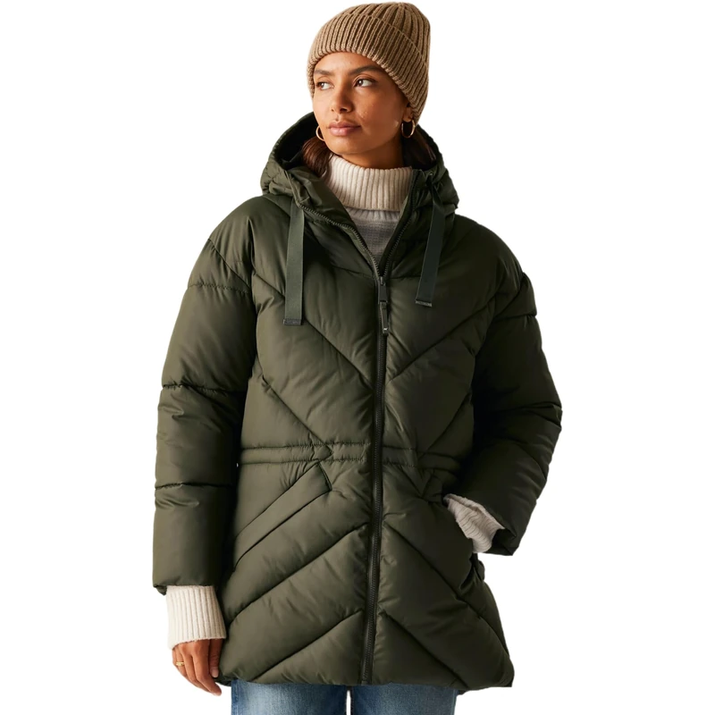 Regatta Womens Rusey Quilted Jacket - Water Repellent Coat