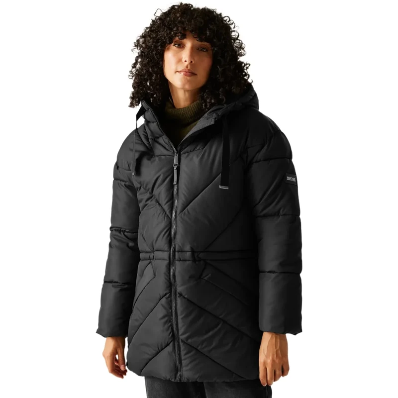 Regatta Womens Rusey Quilted Jacket Water Repellent Insulated Winter Coat