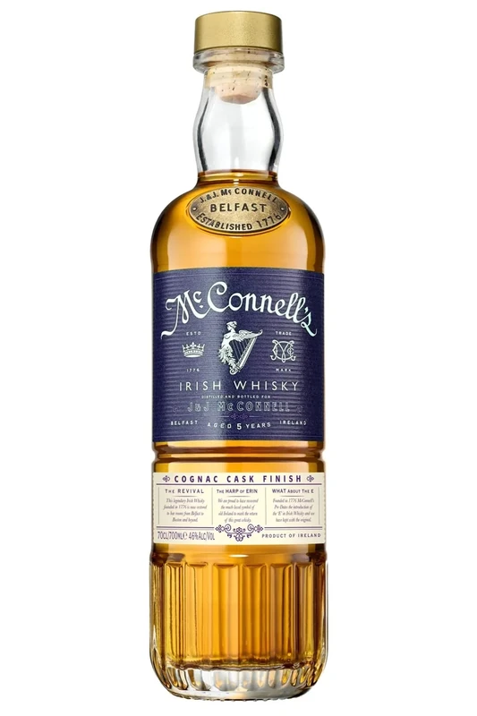 McConnell's - Cognac Cask Finish Irish - 5 year old Whiskey 70cl 46% ABV