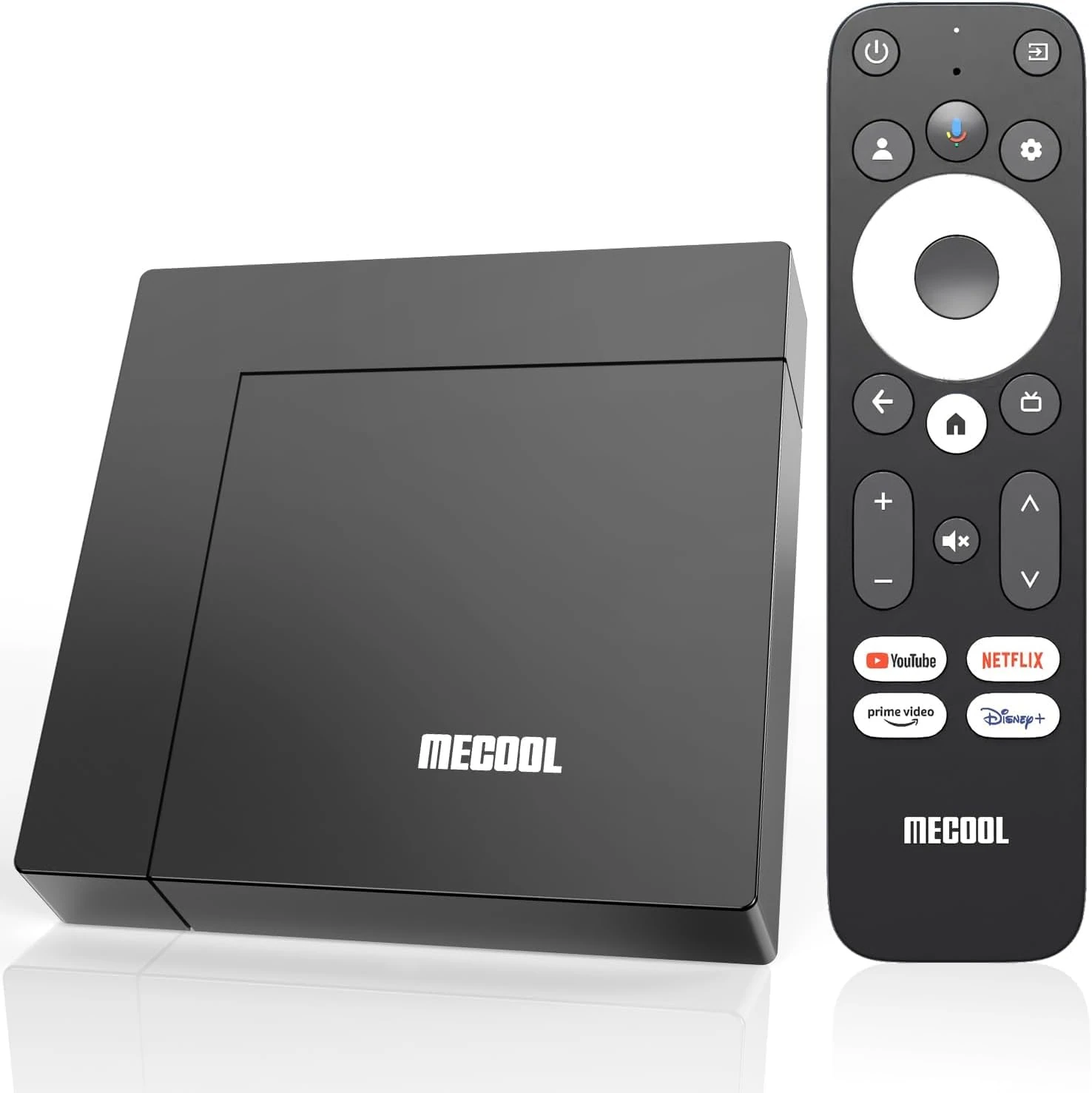 MECOOL KM9PRO MAX Android 12 Google TV Netflix Certified Android TV Player, Google Assistant voice remote, Chromecast, Prime Video, Youtube, Bluetooth, 4K HDR GTV, Dual Band WiFi, Dolby Audio, KM9 Pro