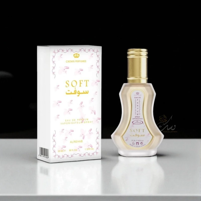 SOFT - Eau de Parfum for Women – 35ML | Elegant Floral & Citrus Fragrance | Long-Lasting, Sophisticated Scent for Daily Wear & Special Occasions
