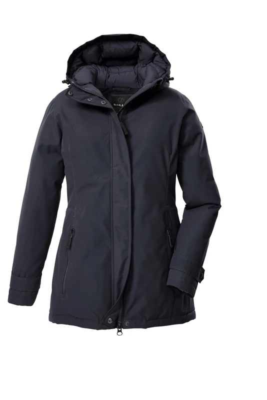 G.I.G.A. DX GW 23 WMN JCKT 43358-000 Women's Functional Outdoor Jacket with Hood, Dark Navy, 48