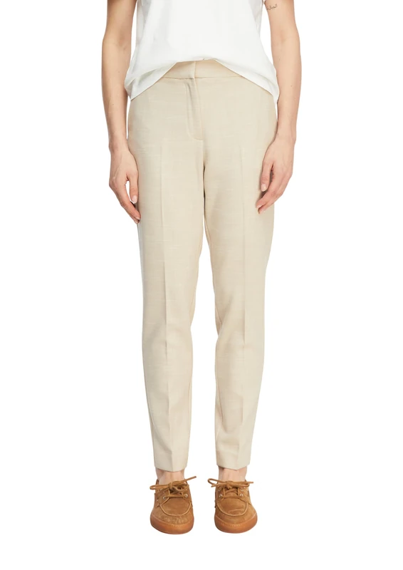 comma Women's 2177205 Slim fit Trousers, 7/8, 84K1, 44