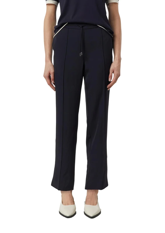comma Women's 2176860 Jogging Bottoms with Elastic Waistband, 5976, 20 - Image 1