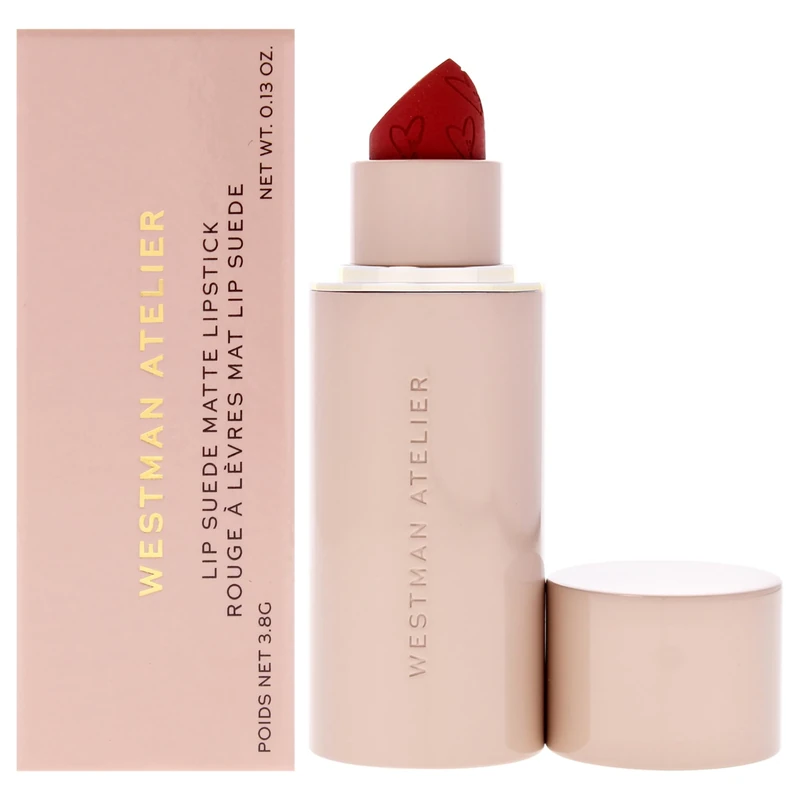 Lip Suede Matte Lipstick - Ma Biche by Westman Atelier for Women - 0.13 oz Lipstick