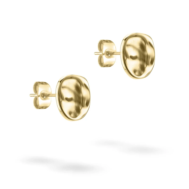Liebeskind Berlin Ladies Earrings LJ-1795-E-11 in Stainless Steel IP Gold