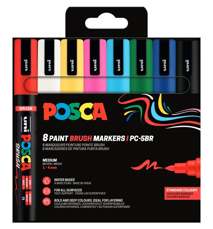 PC-5BR/8C BASIC COLOR SET