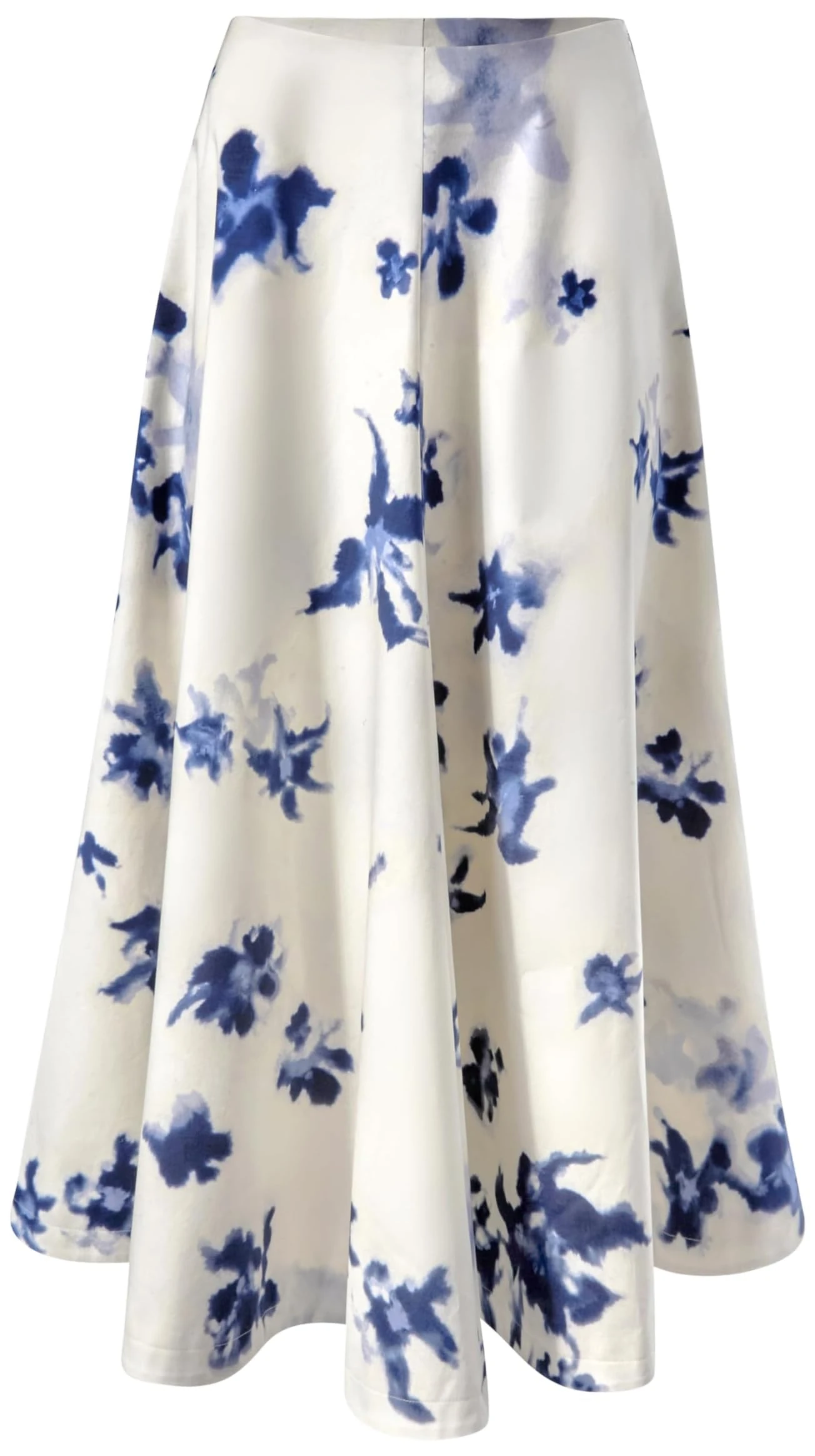 Altuzarra, Varda Skirt, 10, Berry Blue Flowers