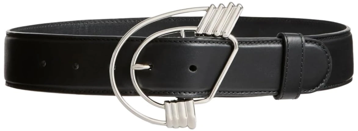 Altuzarra, Rounded Abstract Belt, L, Black