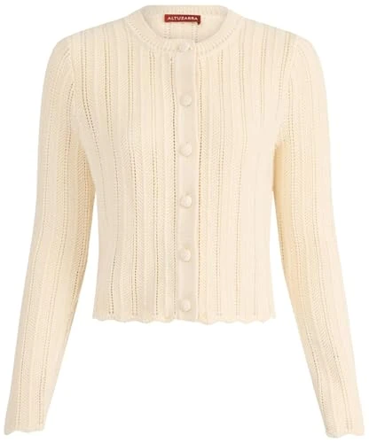 Altuzarra, Mariette Sweater, M, Ivory