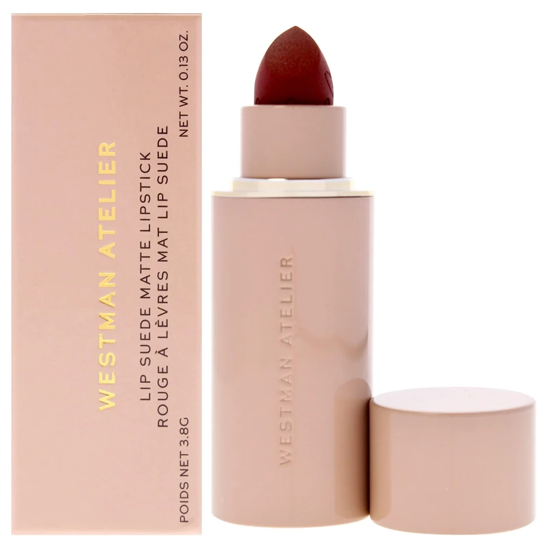 Lip Suede Matte Lipstick - Lou Lou by Westman Atelier for Women - 0.13 oz Lipstick